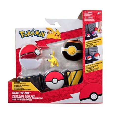 Ceinture Clip N Go BANDAI Pokémon 1 ceinture 1 Poké Ball 1