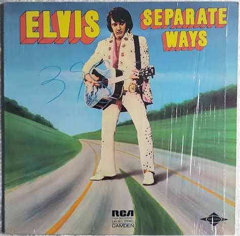 Elvis Presley Separate Ways Vinyl Lp Pickwick Reissue Of