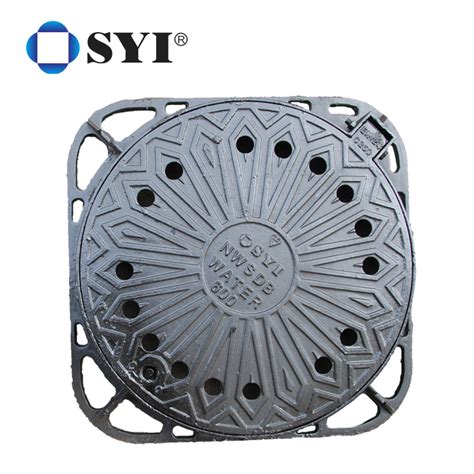 Syi Customized Size Casting En Heavy Duty Round Anti Theft Ductile