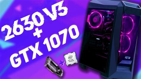 Teste Xeon E5 2630v3 E GTX 1070 Em Jogos 2023 YouTube