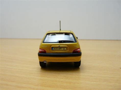 Citroen Saxo Vts Jaune Heliodor Norev Phase