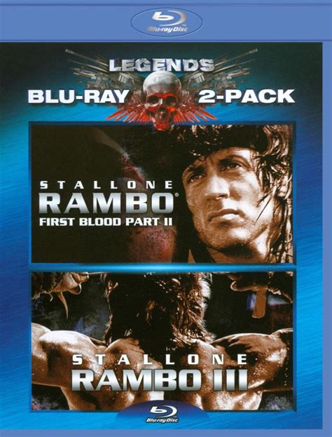 Customer Reviews Rambo First Blood II Rambo First Blood III 2 Discs