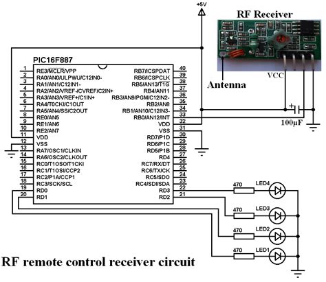 Rf Transmitter And Receiver Schematic