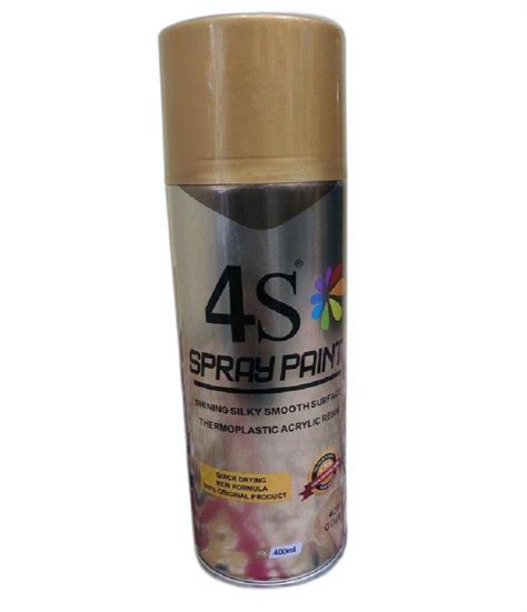 4S Gold Spray Paint 400 Ml At Rs 120 Piece In Mumbai ID 2851016145788