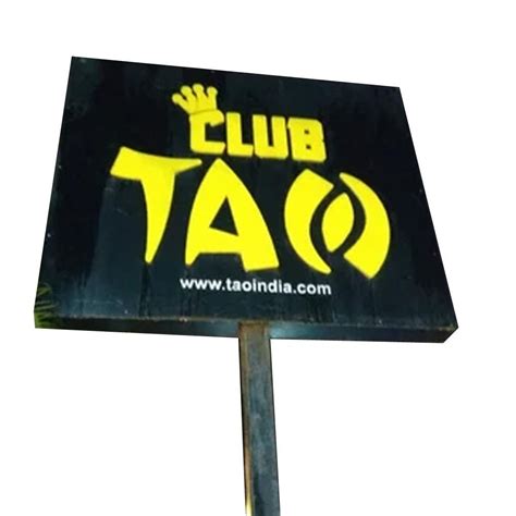 Led Glow Sign Board Operating Temperature Degree Celsius Letter