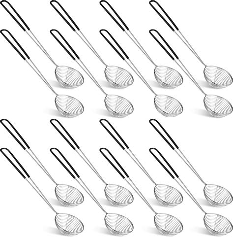 Amazon Pieces Hot Pot Strainer Scoops Stainless Steel Strainer Spoons Small Wire Skimmer