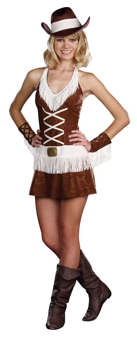 Cowgirl For Halloween Подростковые костюмы Хэллоуин костюм для