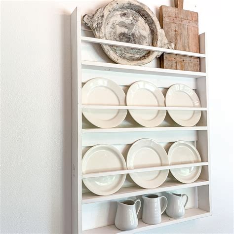 Dish Rack White Wall At David Manzella Blog