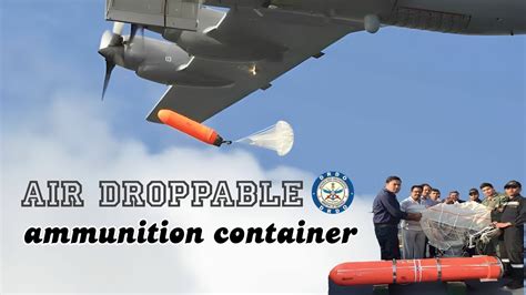 DRDO Indian Navy Conduct Successful Trial Of Indigenous Air Droppable