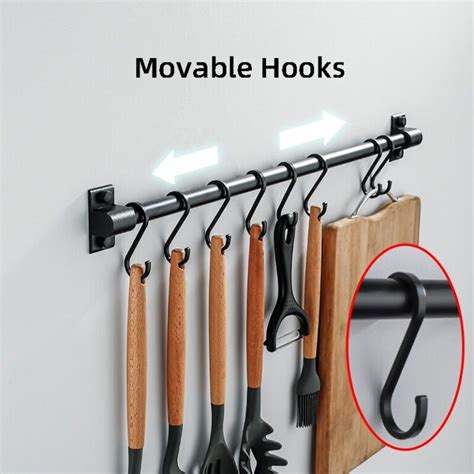 WALL MOUNTED SPOON HOLDER, STAINLESS STEEL KITCHEN HANGING UTENSIL ...