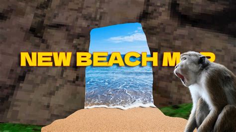 GORILLA TAG S NEW BEACH MAP YouTube