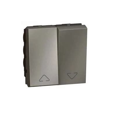 Legrand Arteor 2 Module Square Magnesium Switch For Electric Shutter