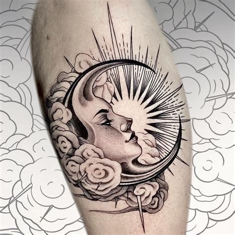 26 romantic moon tattoos that will give you ink envy – Artofit