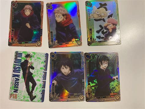 Jujutsu Kaisen Trading Cards Hobbies Toys Memorabilia