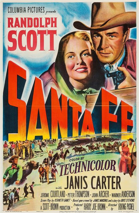 Santa Fe (1951) - Posters — The Movie Database (TMDb)