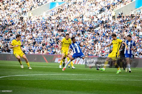 Wendell of FC Porto and players from Famalicao FC are in action... News ...