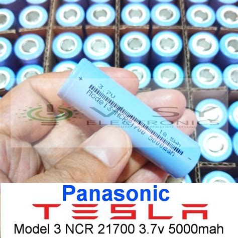 Panasonic Tesla NCRB 21700 3.7v 5000mah / 4800mah 4400mah Rechargeable ...