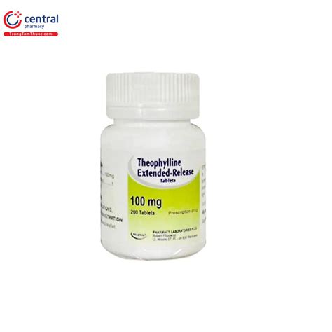 Theophylline Extended Release 100mg Thuốc điều trị hen suyễn