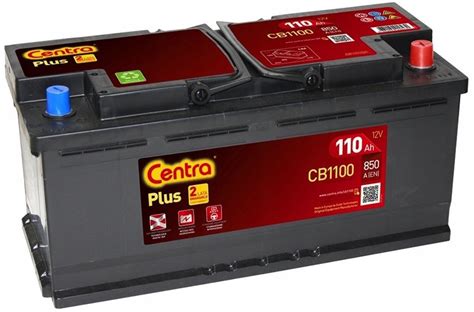 Akumulator 12V 110Ah CENTRA PLUS CB1100 Andex Eu