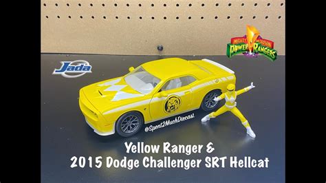 Dodge Challenger Srt Hellcat Yellow Ranger Mighty Morphin Power