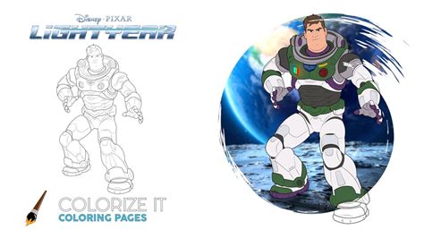 How To Color Buzz Lightyear Coloring Page Coloring Book Starman