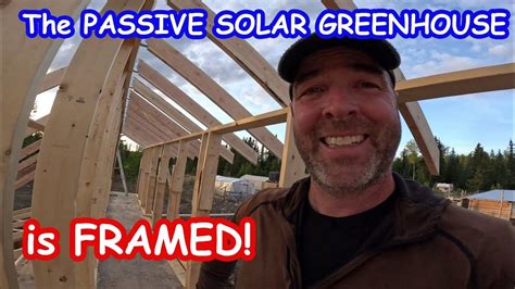 Episode 10 Framing The Second Floor Of The Passive Solar Greenhouse Youtube