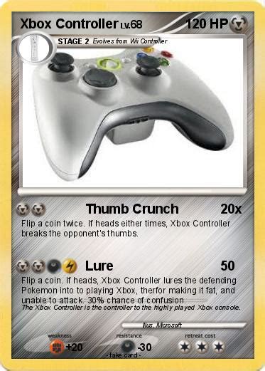 Pokémon Xbox Controller - Thumb Crunch - My Pokemon Card