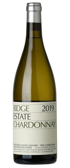 Ridge Vineyards Estate Santa Cruz Mountains Chardonnay Sku