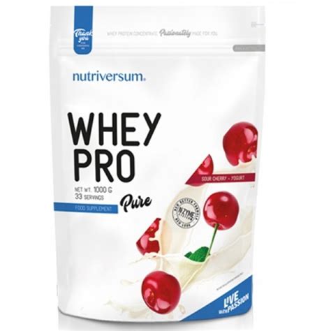 NUTRIVERSUM Whey Pro 1000gr višnja