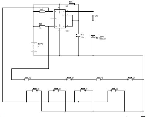 Timer Based Electronic Code Lock Circuit Circuit