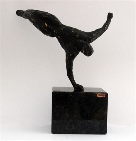 Ryszard Piotrowski An Acrobat XXI Century Bronze Figurative Sculpture Nude At StDibs