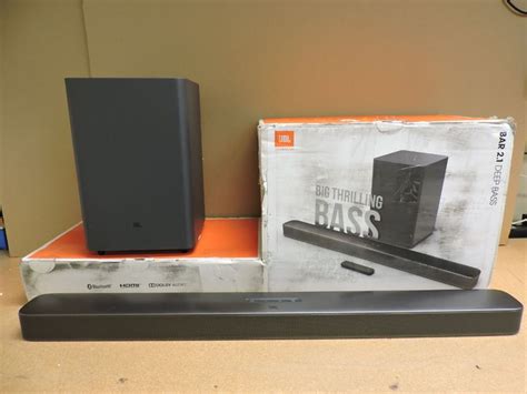 An Lisis Jbl Bar Deep Bass Barra De Sonido Elenbyte Sonido