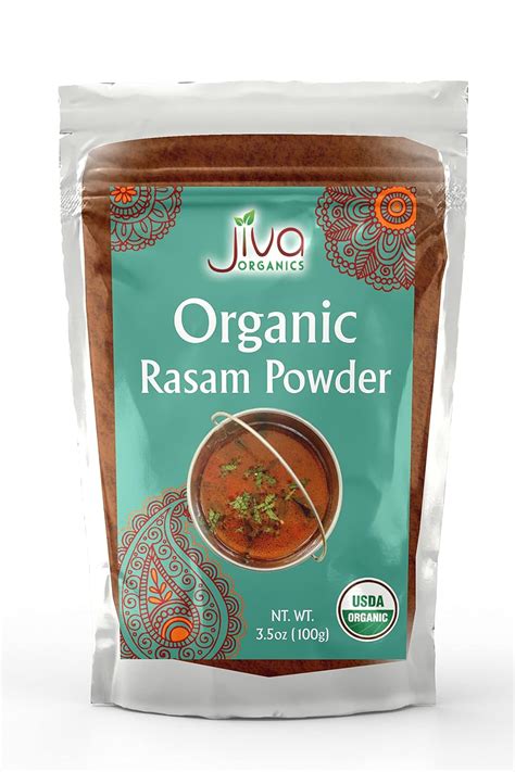 Amazon Jiva Organic Rasam Powder 3 5 Ounce Bag South Indian