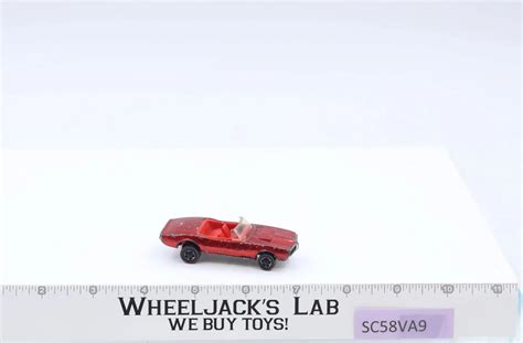 Custom Firebird Red Mattel Redline Hot Wheels Vintage Rl W Red Interior Wheeljack S Lab