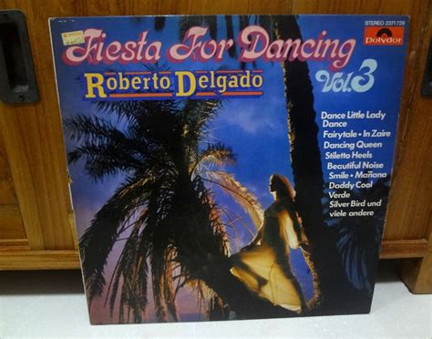 Roberto Delgado Fiesta For Dancing Vol 3 Instrumental Vinyl LP Record