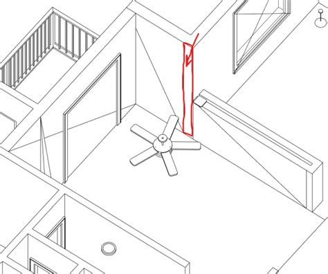 The Building Coder Aps Au And Miter Wall Join For Full Face