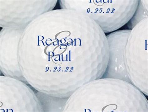 Golf Balls Custom Wedding Favors In Bulk Custom Golf Balls Personalized