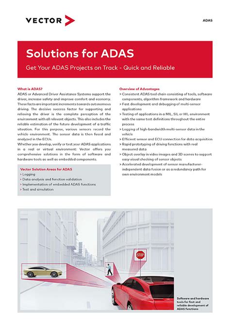 Solutions For ADAS AD Vector