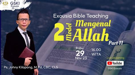 Exousia Sunday Service Pdt Dr Agustinus Sugeng Santoso S E 26