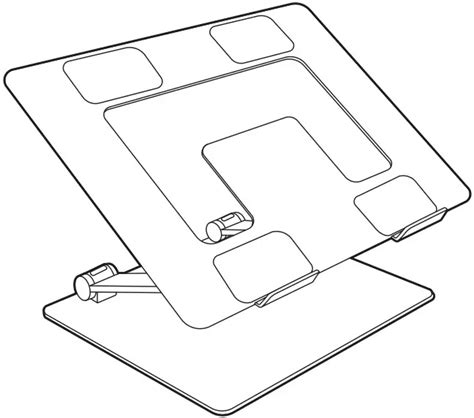 Amazon Basics B0BLRJ4R8F Laptop Stand Riser Instruction Manual