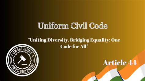 Uniform Civil Code History And The Future Zero To India