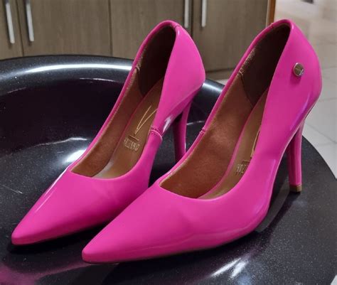 Scarpin Vizzano Tam 36 Rosa Chiclete Novo Sapato Feminino Vizzano