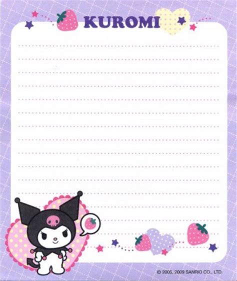 Cute Cat And Strawberry Stationery