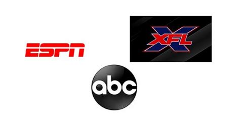 Abc And Espn Networks Will Combine To Televise 22 Xfl Games In 2020