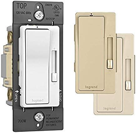 Legrand Radiant Rh Pniccv W Preset Decorator Rocker Dimmer Light