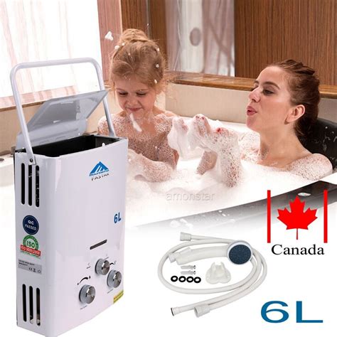 Ship From Canada Portable L GAS LPG Propane Hot Water Heater Shower INSTANT Tankless With