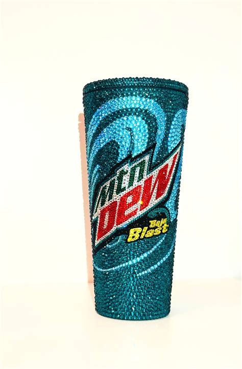 Mountain Dew Baja Blast Starbucks Cup Oz Double Walled Tumbler