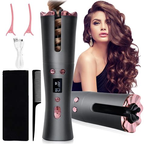 Yebicola Automatic Curling Iron Cordless Curling Iron