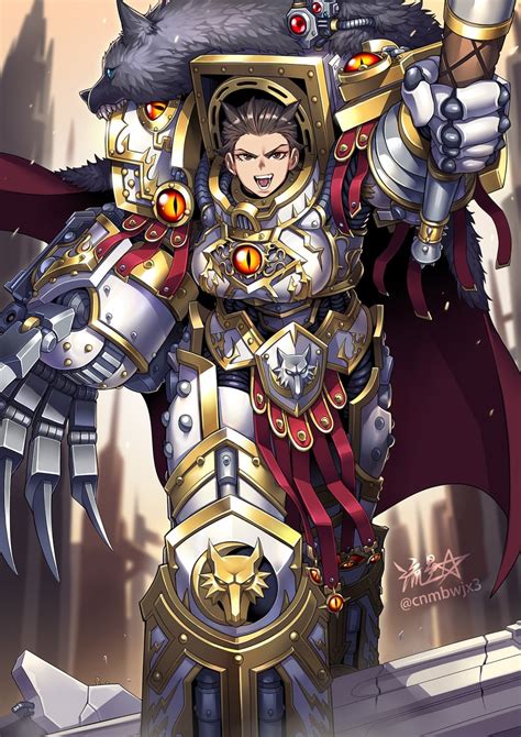 Horus Lupercal Warhammer 40k Drawn By Ryuusei Mark Ii Danbooru