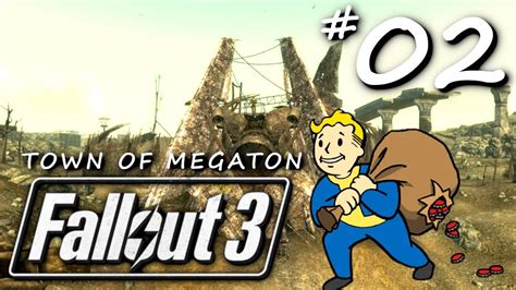 Town Of Megaton Fallout 3 Lets Play Part 2 Youtube